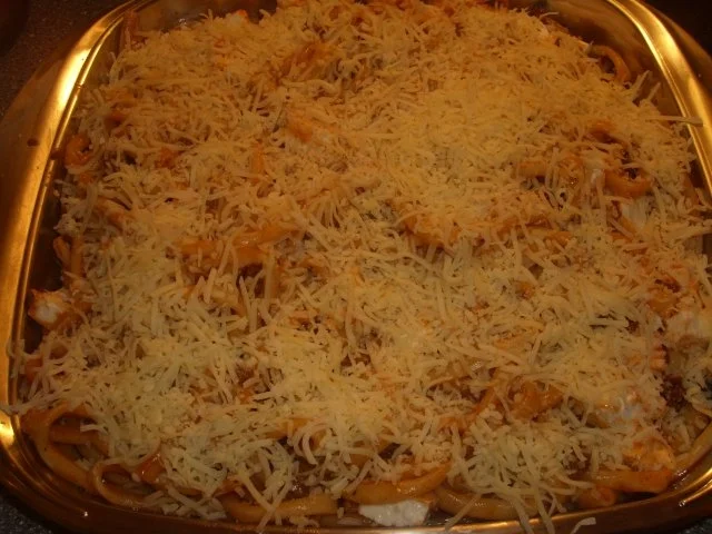 Makkaroniauflauf mit Lammhack und Schafskäse - Rezept - Bild Nr. 7