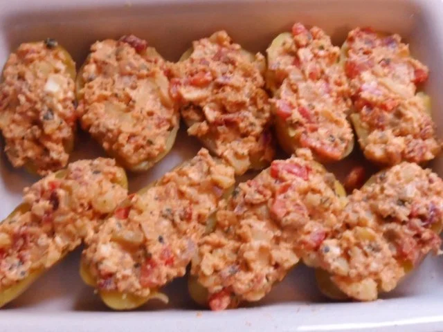 Beilagen: Mediterrane Ofenkartoffeln nach Bruschetta-Art - Rezept - Bild Nr. 7