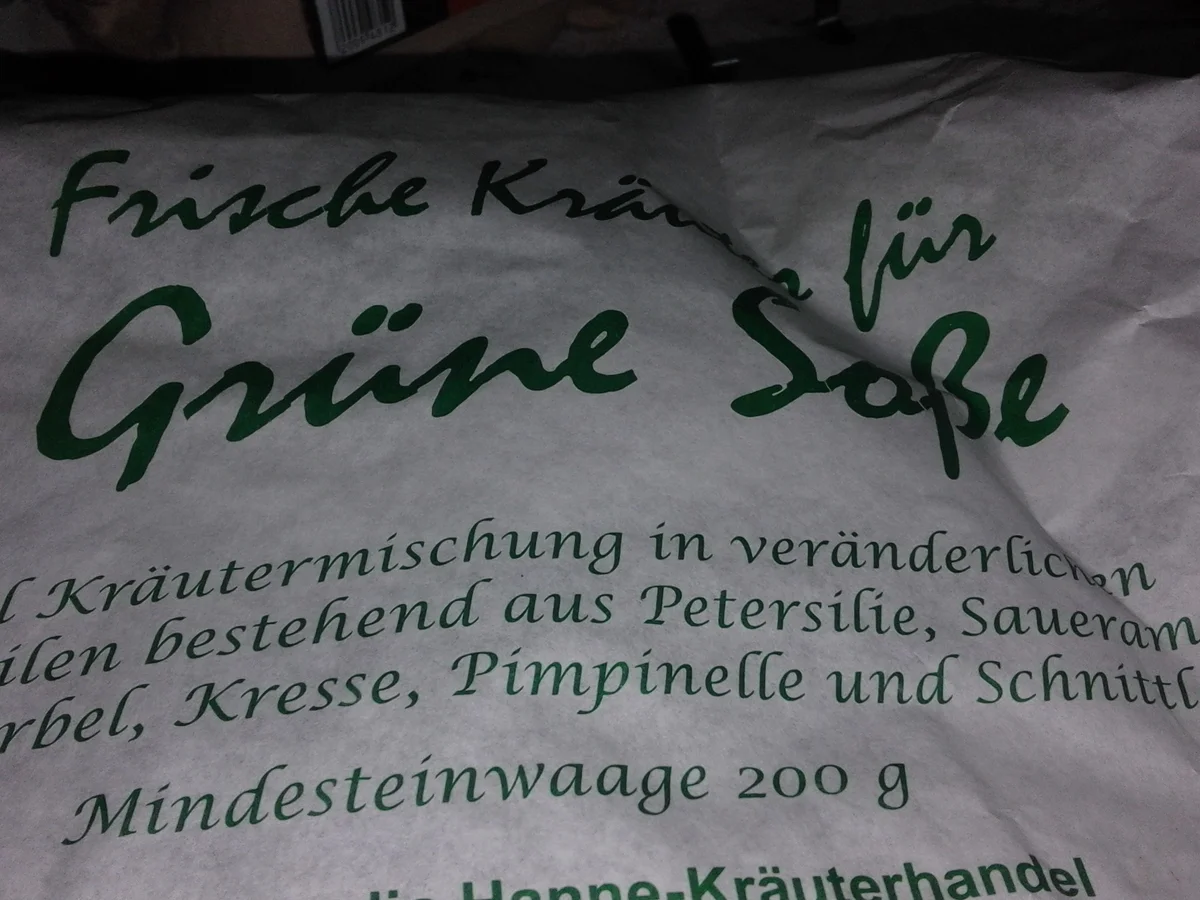 Gemüse: Grüne Sosse - Rezept - Bild Nr. 4