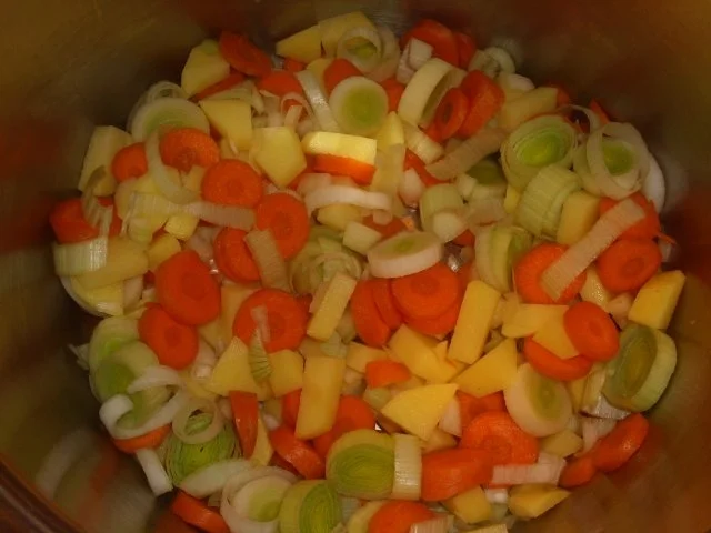 Erbsensuppe mit Garnelen - Rezept - Bild Nr. 2