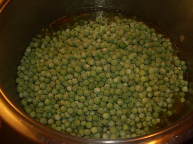 Erbsensuppe mit Garnelen - Rezept - Bild Nr. 3