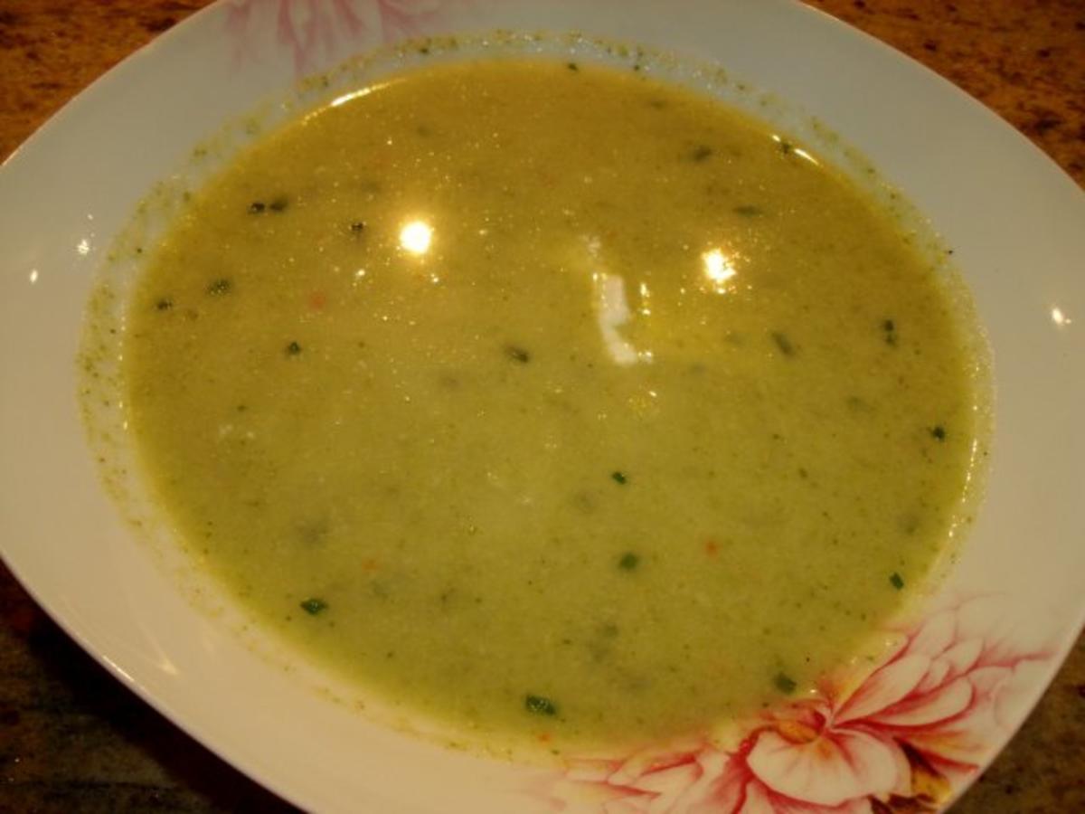 Bilder für Brokkoli-Gorgonzola-Suppe Rezept