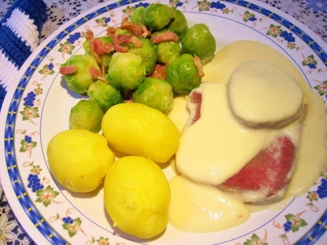 Rezept: Rosenköhlchen mit Kochschinken Bild Nr. 5 Rosenköhlchen mit Kochschinken - Rezept - Bild Nr. 5