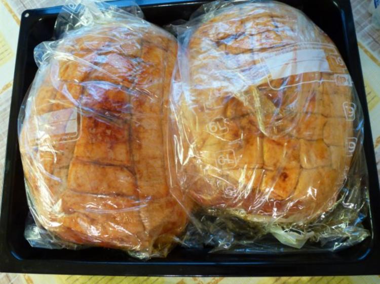 Schinken Krustenbraten niedrig gegart - einfach - von Test00