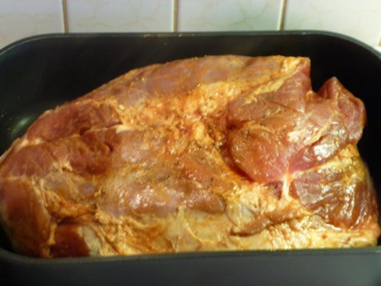 Schinken Krustenbraten niedrig gegart - einfach - von Test00