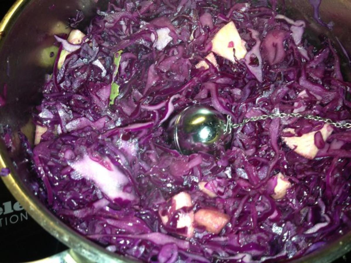 Apfel Rotkohl als Beilage - einfach - 68 kcal/100g