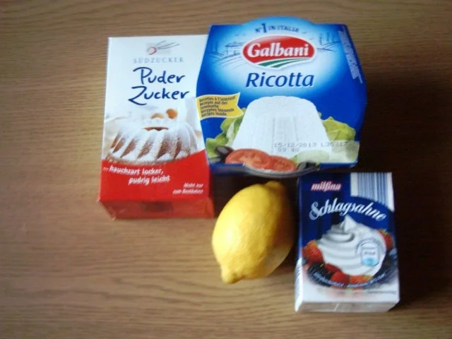 Rezept: Zitronen - Ricotta - Dessert Bild Nr. 2 Zitronen - Ricotta - Dessert - Rezept - Bild Nr. 2