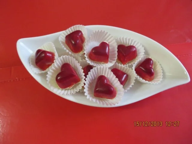 Pralinen: Amaretto-Herzen - Rezept - Bild Nr. 4