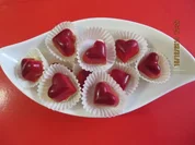 Pralinen: Amaretto-Herzen - Rezept