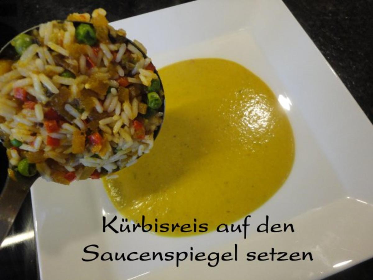 bunter Kürbis Reis auf Kurkuma Sauce - Rezept - Bild Nr. 19