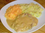 Rezept: Kotelett in Champignon-Rahmsosse Kotelett in Champignon-Rahmsosse - Rezept