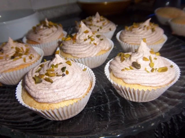 Muffins mit Bananencreme - Rezept