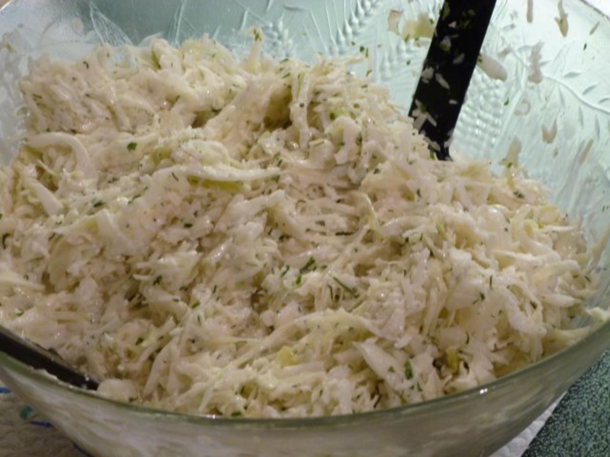 Schmandiger Weißkraut Salat - einfach - von Test00