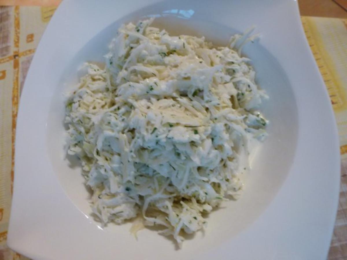 Schmandiger Weißkraut-Salat - Rezept - Bild Nr. 3