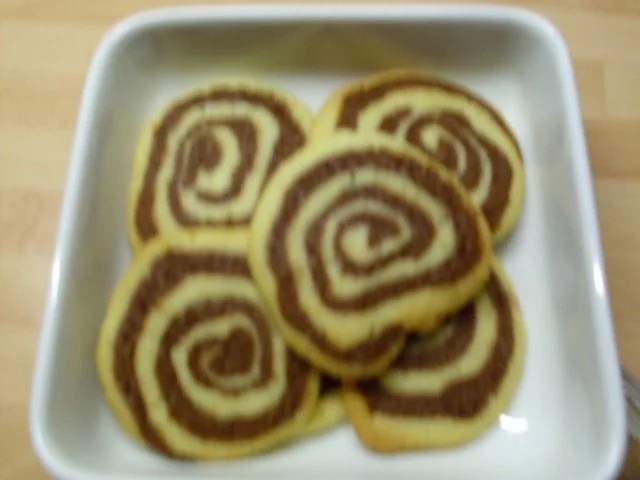 Schwarzweiße Schnecken - Rezept