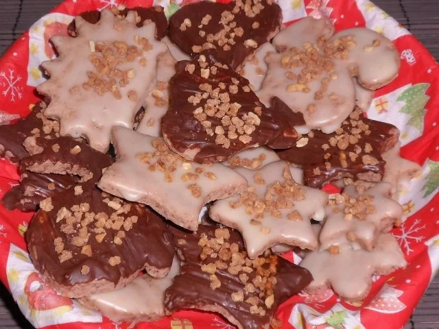 Weihnachtsbäckerei: Schoko-Mandel-Plätzchen - Rezept