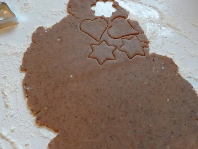 Weihnachtsbäckerei: Schoko-Mandel-Plätzchen - Rezept - Bild Nr. 6