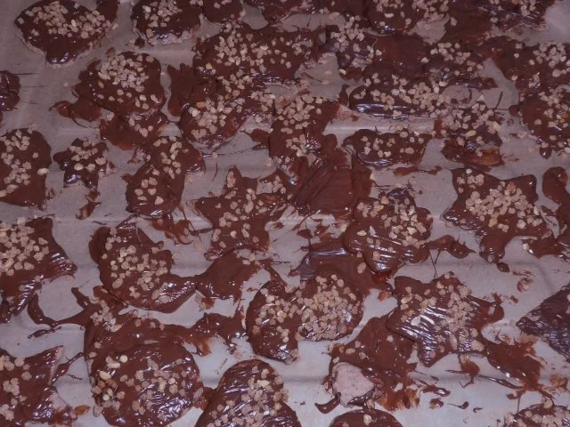 Weihnachtsbäckerei: Schoko-Mandel-Plätzchen - Rezept - Bild Nr. 11