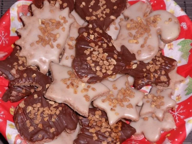 Weihnachtsbäckerei: Schoko-Mandel-Plätzchen - Rezept - Bild Nr. 12