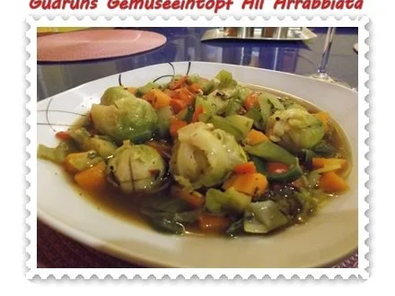 Vegetarisch: Gemüseeintopf All´Arrabbiata - Rezept