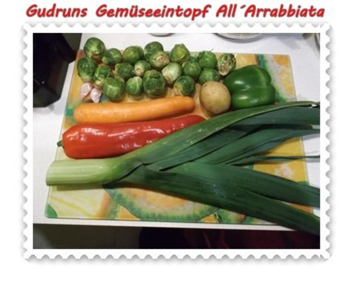 Vegetarisch: Gemüseeintopf All´Arrabbiata - Rezept - Bild Nr. 2