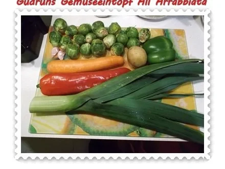 Vegetarisch: Gemüseeintopf All´Arrabbiata - Rezept - Bild Nr. 2