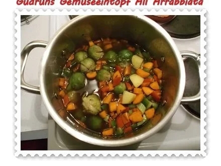Vegetarisch: Gemüseeintopf All´Arrabbiata - Rezept - Bild Nr. 5