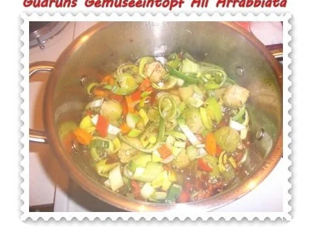 Vegetarisch: Gemüseeintopf All´Arrabbiata - Rezept - Bild Nr. 6