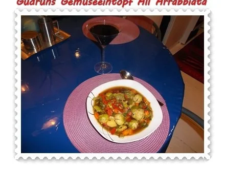Vegetarisch: Gemüseeintopf All´Arrabbiata - Rezept - Bild Nr. 9