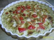 Rezept: Fisch: Würziges Lachsgratin mit Paprika... Fisch: Würziges Lachsgratin mit Paprika... - Rezept