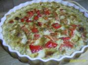 Fisch: Würziges Lachsgratin mit Paprika... - Rezept