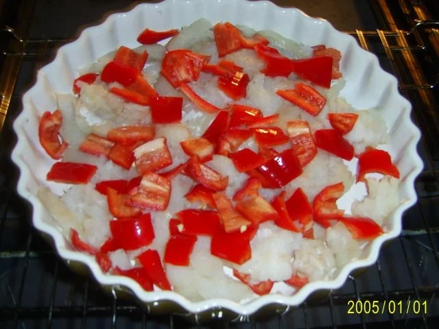 Rezept: Fisch: Würziges Lachsgratin mit Paprika... Bild Nr. 5 Fisch: Würziges Lachsgratin mit Paprika... - Rezept - Bild Nr. 5