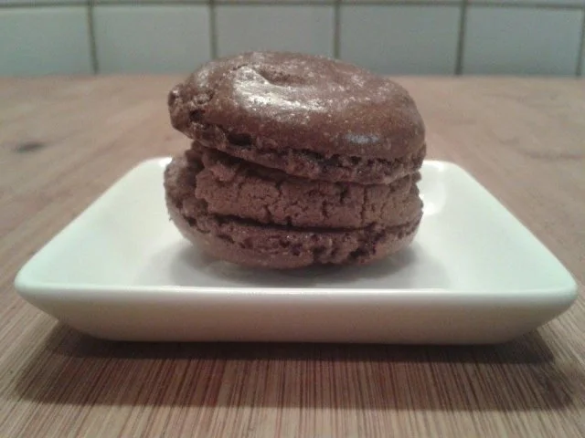 Rezept: Schokoladenmacarons Schokoladenmacarons - Rezept