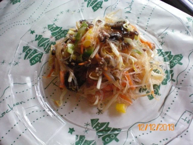 Salat: Glasnudelsalat - Rezept