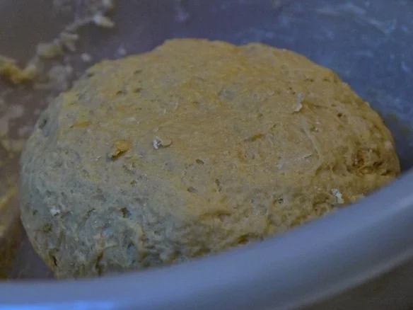 Flammkuchen mit Birne und Gorgonzola - Rezept - Bild Nr. 3