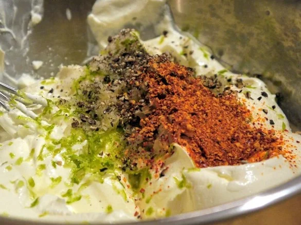 Flammkuchen mit Birne und Gorgonzola - Rezept - Bild Nr. 4