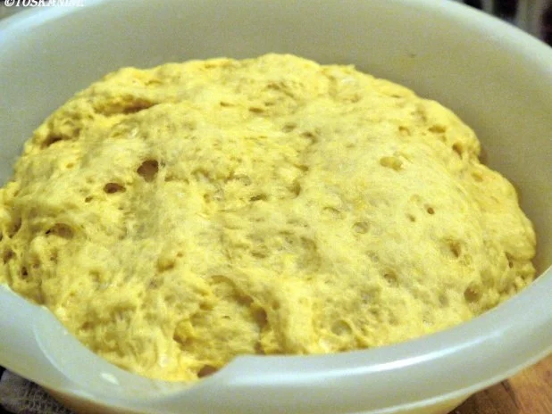 Flammkuchen mit Birne und Gorgonzola - Rezept - Bild Nr. 5