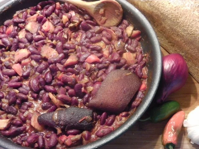 1Pfannengericht: Cowboy-Essen "Vier Fäuste" - Rezept