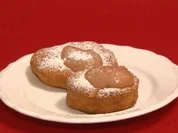 Auszogne mit Apfelmus - Rezept