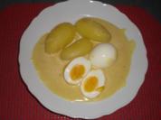 Eier in Senfsoße - Rezept