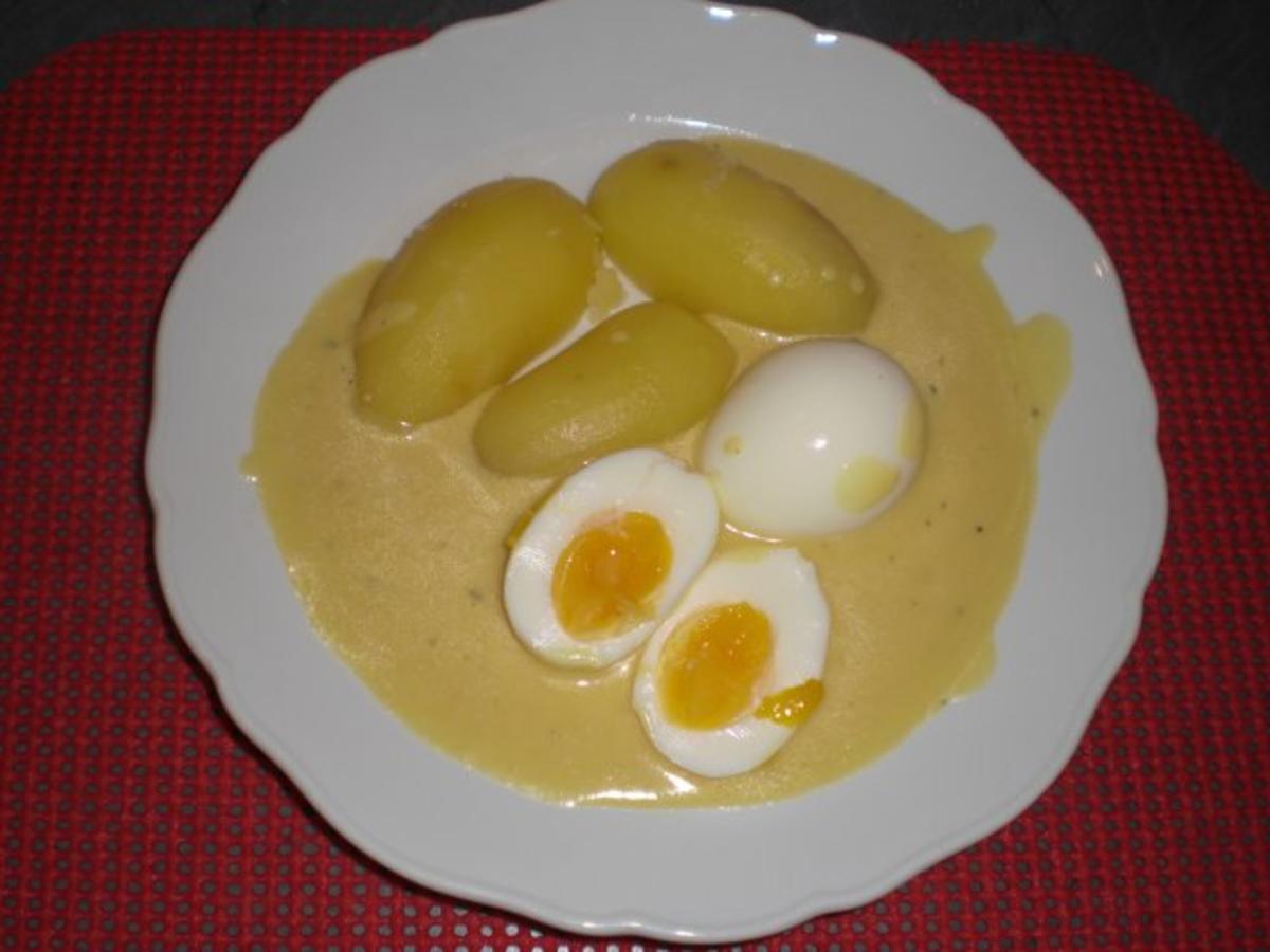 Eier in Senfsoße - Rezept By Oparoli