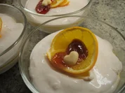 Dessert: Fruchtiger Glühwein-Quark - Rezept