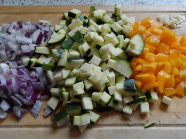 Pfannen-Gerichte: Pikante Pasta-Gemüse-Pfanne mit Käse-Tomaten-Soße - Rezept - Bild Nr. 4
