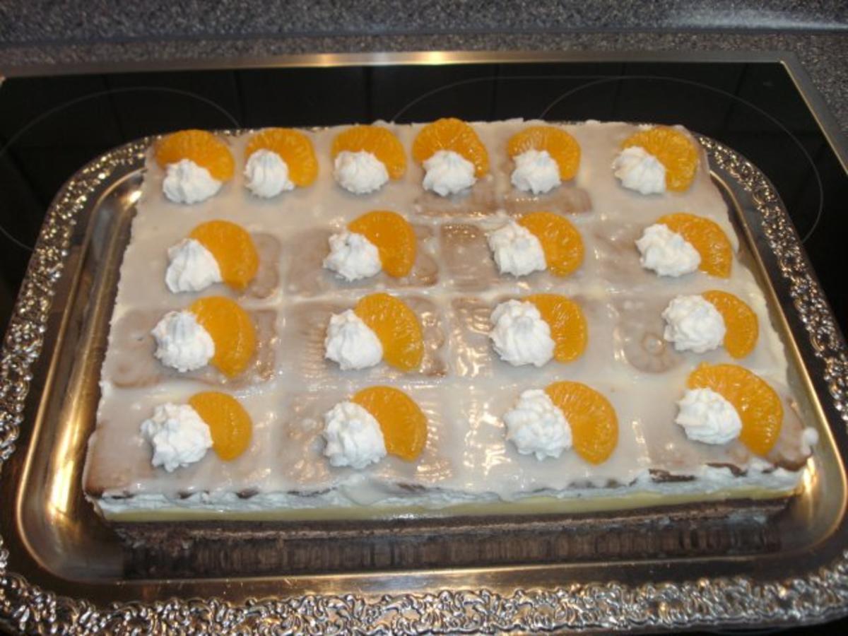 Bilder für Spekulatius- Orangen - Schnitten - Rezept