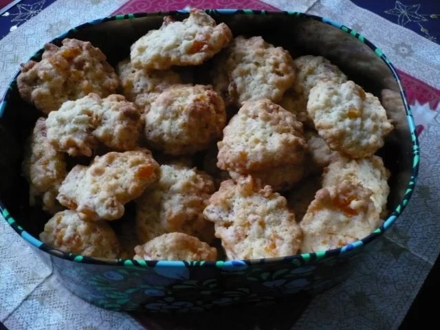 Aprikosen - Mandel Plätzchen - Rezept