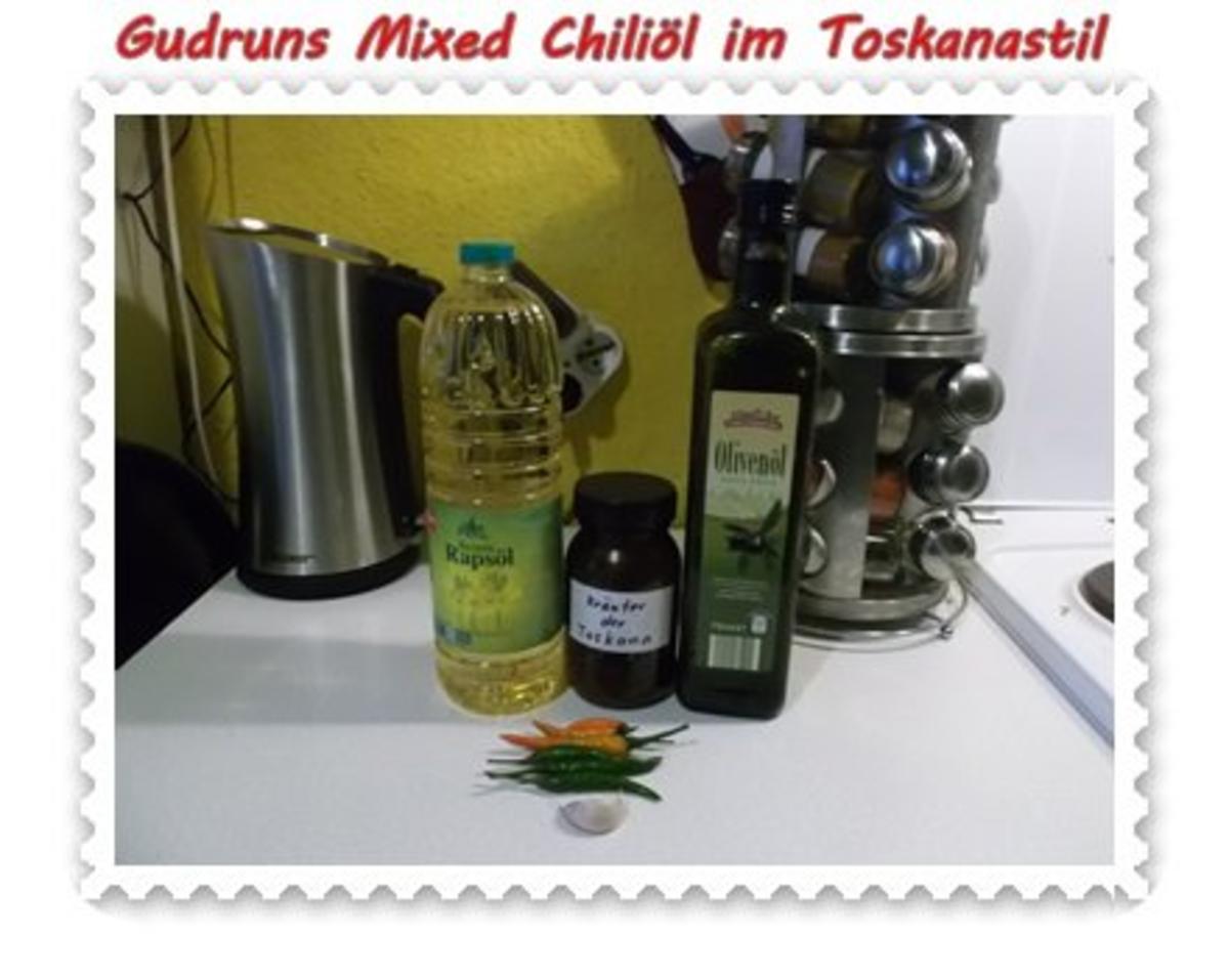 Öl: Mixed Chiliöl im Toskanastil - Rezept - Bild Nr. 2