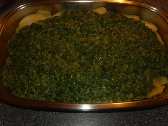 Rezept: Spinatauflauf Bild Nr. 6 Spinatauflauf - Rezept - Bild Nr. 6