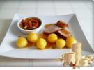 Saftiger Kalbsbraten mit Mini Gummiklößchen nach Art meiner Mutter - Rezept