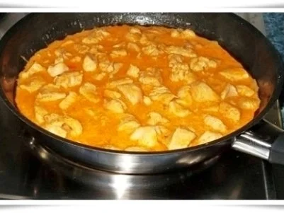 Deftiges Putengulasch natürlich mit selbstgemachten Pommes - Rezept - Bild Nr. 9