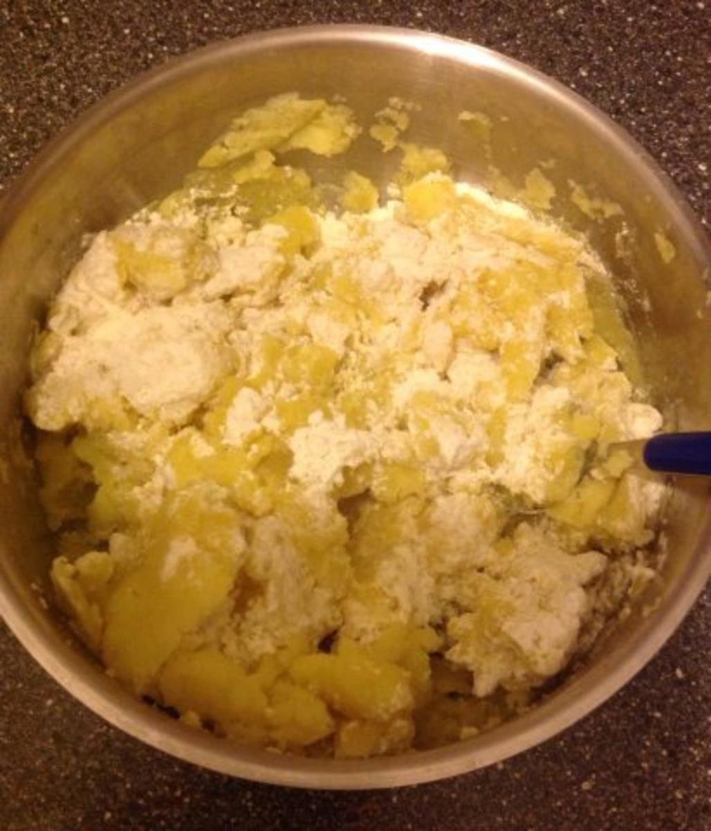 Kubbe - kartoffelbällchen mit Hackfüllung - Rezept - Bild Nr. 4